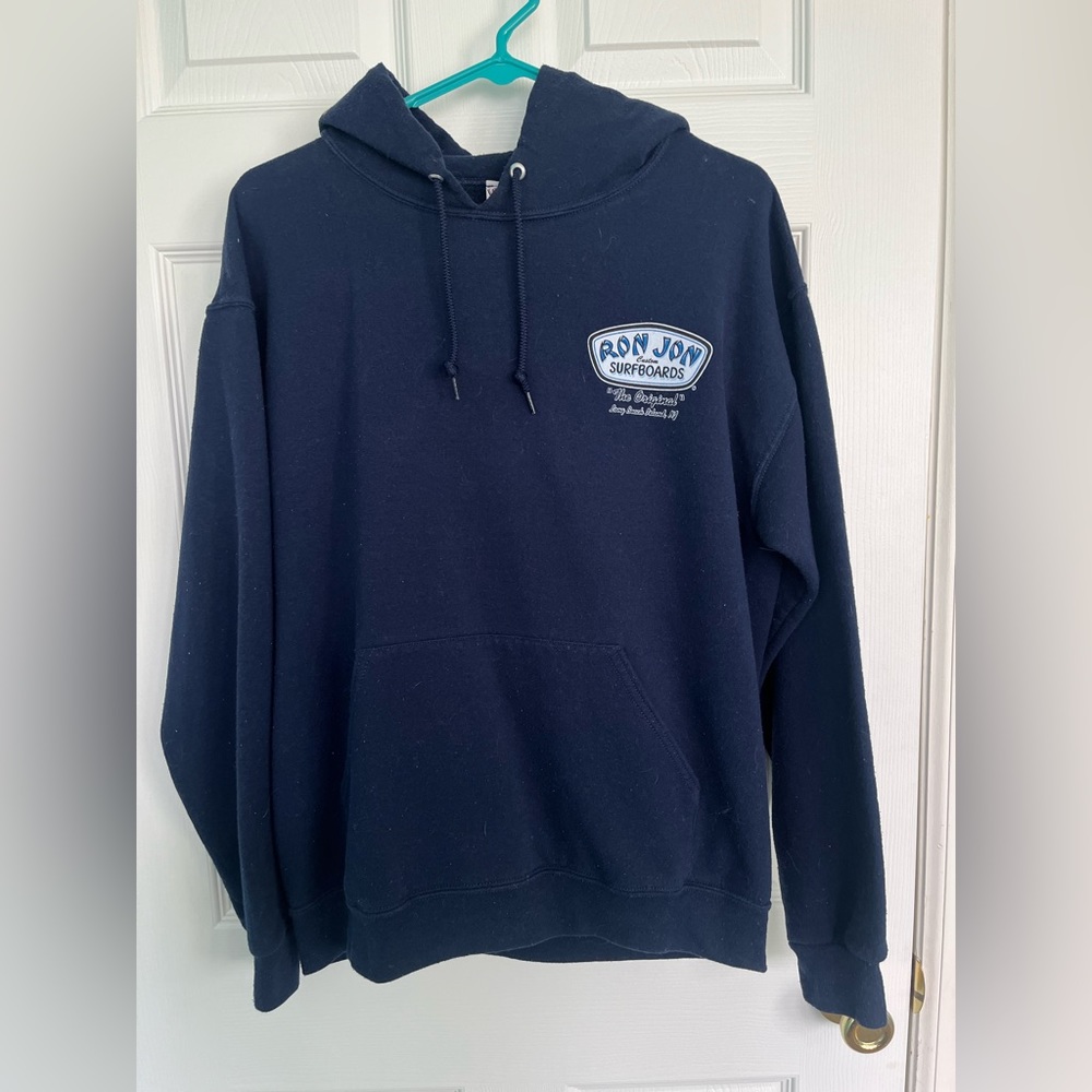 Ron Jon surf shop navy blue hoodie sweatshirt size medium 🌺
